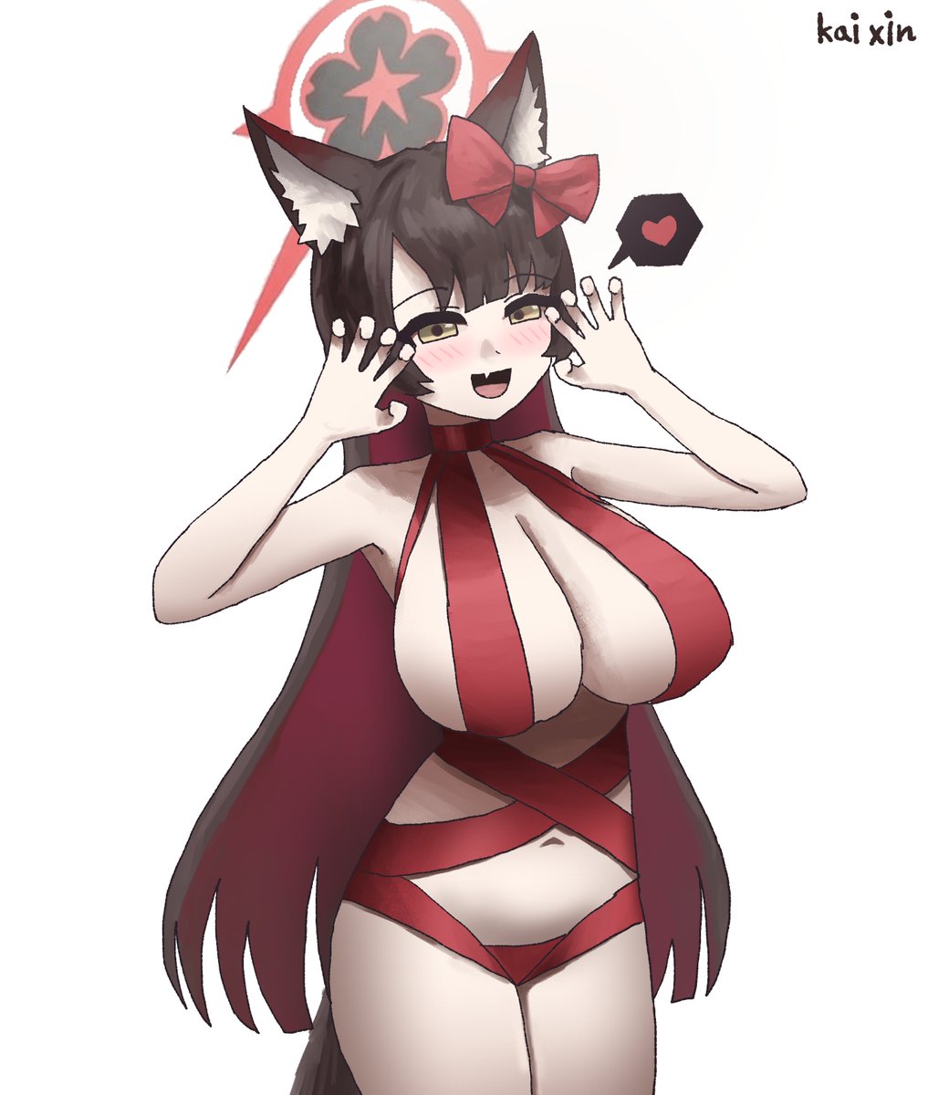 Wakamo : 🥰
#ブルアカ #bluearchive