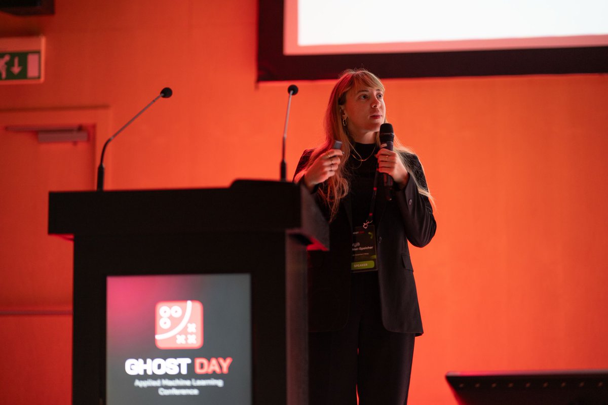 GHOST Day: Applied Machine Learning Conference (@ghostdayamlc) on Twitter photo We have already enjoyed two inspiring keynote lectures delivered by <a href="/mayabechlerspei/">Maya Bechler-Speicher</a> and <a href="/b_roziere/">Baptiste Rozière</a>.
After a short lunch break, we started the Panel Discussion on Research in Academia vs. Industry. We have already enjoyed two inspiring keynote lectures delivered by <a href="/mayabechlerspei/">Maya Bechler-Speicher</a> and <a href="/b_roziere/">Baptiste Rozière</a>.
After a short lunch break, we started the Panel Discussion on Research in Academia vs. Industry.