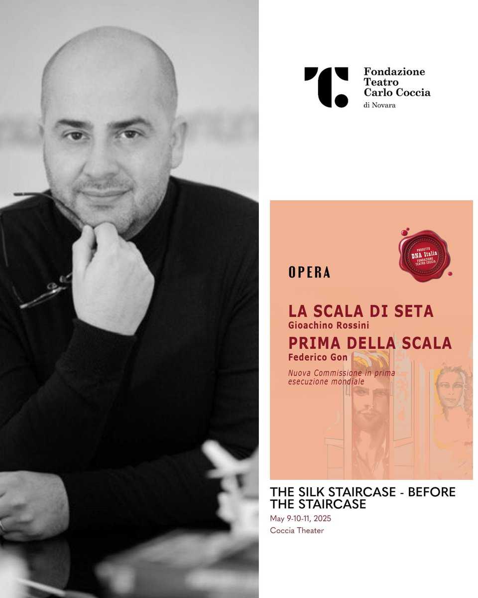 Connaught Artists (@connaughtartis1) on Twitter photo Toi toi toi to Francesco Pasqualetti who this evening conducts Rossini's La Scala di Seta at <a href="/TeatroCoccia/">Fondazione Teatro Carlo Coccia di Novara</a> Toi toi toi to Francesco Pasqualetti who this evening conducts Rossini's La Scala di Seta at <a href="/TeatroCoccia/">Fondazione Teatro Carlo Coccia di Novara</a>
