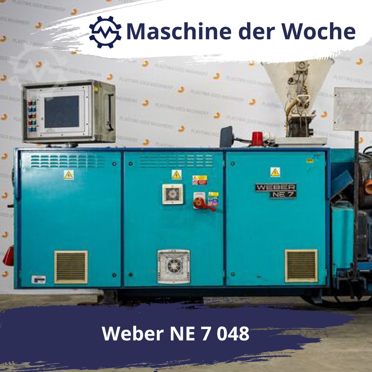 ⚙⚙⚙ Maschine der Woche ⚙⚙⚙
Robust &amp; präzise: Der Einschneckenextruder mit 75 mm Durchmesser zeigt, was echte Maschinenqualität ausmacht. Baujahr 1997, technisch top – ideal für alle, die auf langlebige Technik setzen.
👉maschinensucher.de/weber-ne+7+048… #maschinensucher