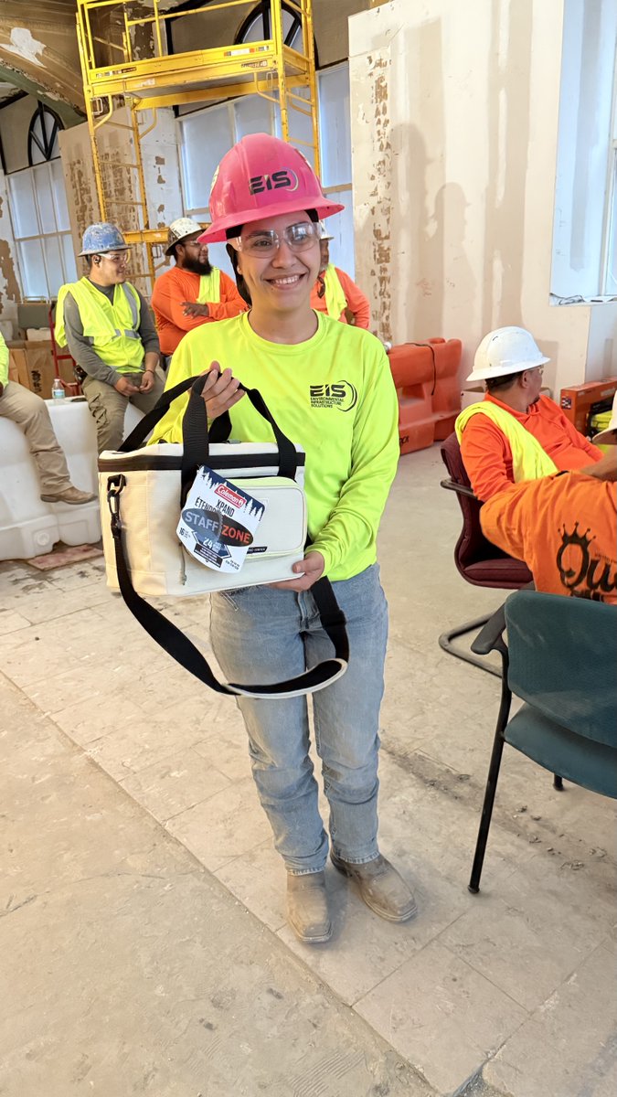 Thank you to EIS Holdings, LLC for being our Gold sponsor during #ConstructionSafetyWeek. Your support helped us show appreciation to our craft professionals at the #historic #adaptivereuse construction of the Beckworth Hotel in Uptown #Charlotte #SafetyWeek2025