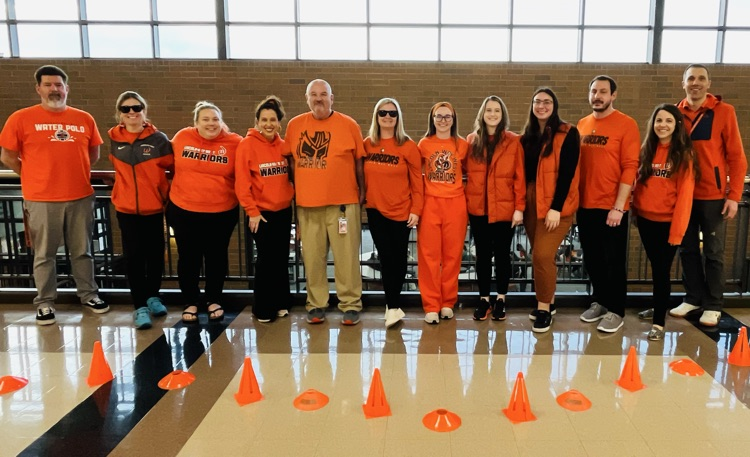 Warriors wear orange on Fridays. 

#LeadTheWay