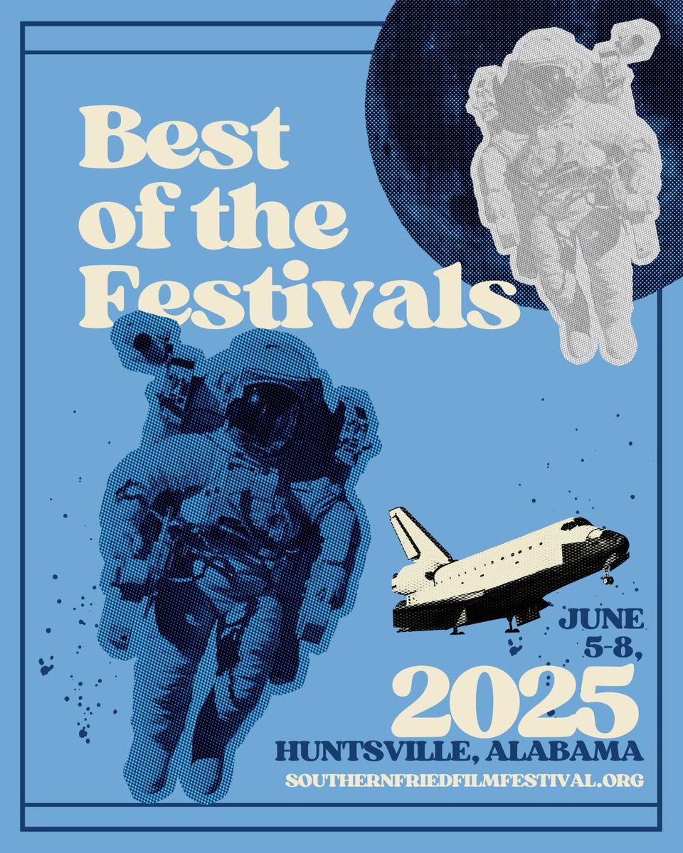 🚀 We're bringing the best of indie film to Huntsville!
🎬 SFFF runs June 5–8 — mark your calendar for a weekend of unforgettable stories.

🎟️ Tickets drop soon. Stay tuned! #SFFF2025 #IndieFilm #Huntsville #RocketCity