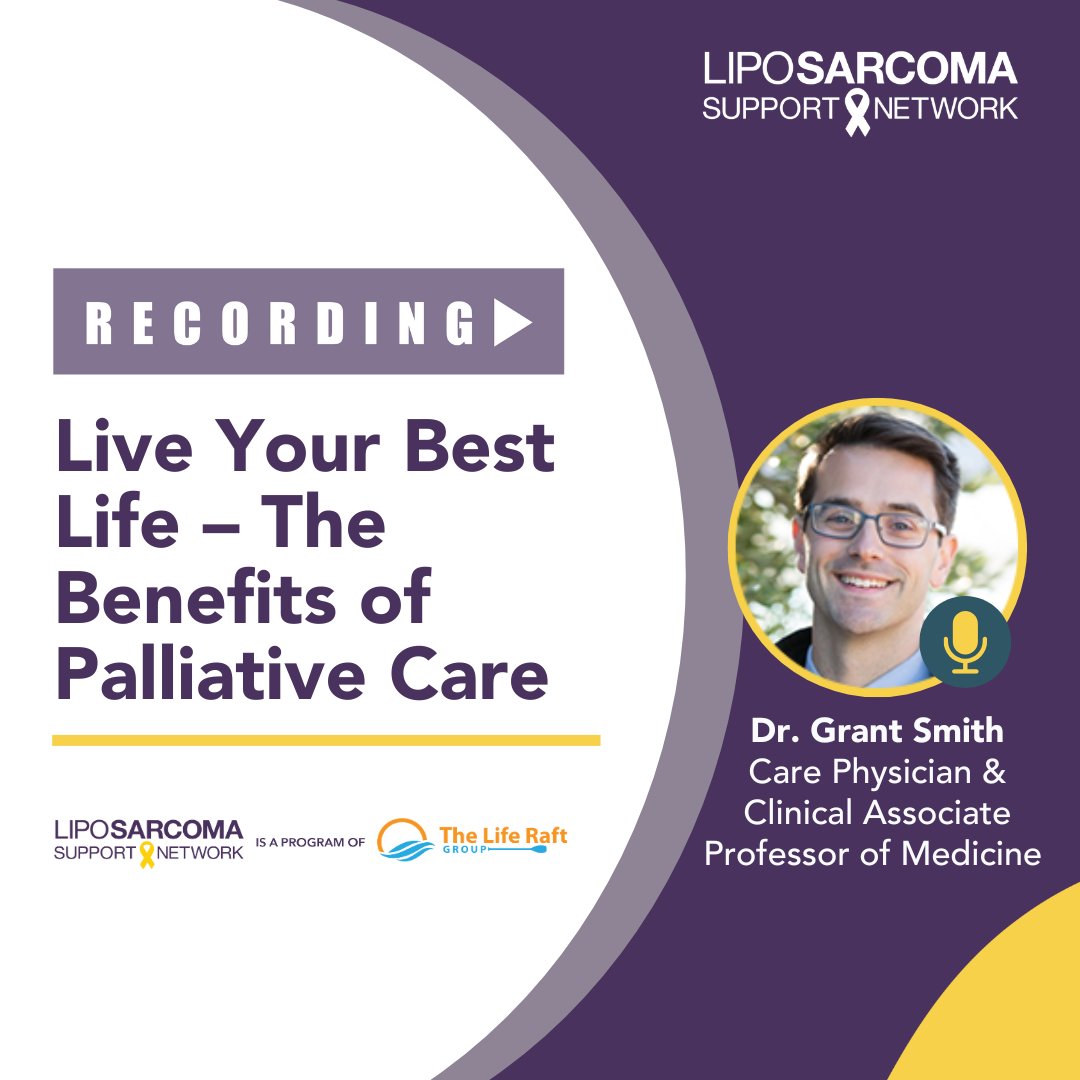 Liposarcoma Support Network (@liposarcoma_sn) on Twitter photo Recording Available! Dr. Grant Smith explained how palliative care offers extra support to improve quality of life. Watch here: bit.ly/WatchPalliativ… #LIPOeducation #PalliativeCare <a href="/StanfordHealth/">Stanford Health Care</a> Recording Available! Dr. Grant Smith explained how palliative care offers extra support to improve quality of life. Watch here: bit.ly/WatchPalliativ… #LIPOeducation #PalliativeCare <a href="/StanfordHealth/">Stanford Health Care</a>