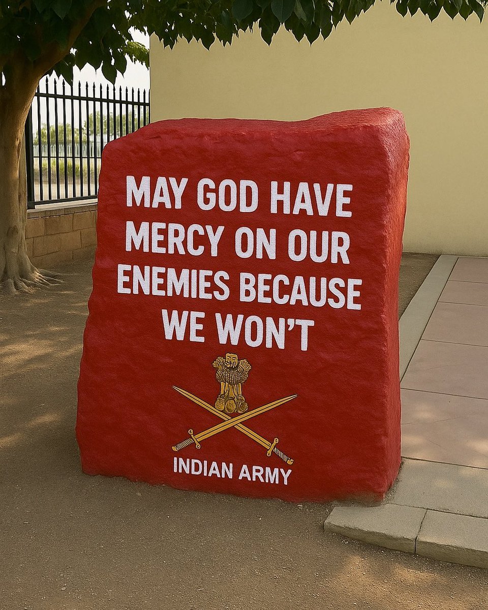 tRomil3's tweet photo. 🇮🇳Jai Hind🇮🇳
@adgpi #IndiaPakistanWar2025 https://t.co/rpj0MDNWzJ