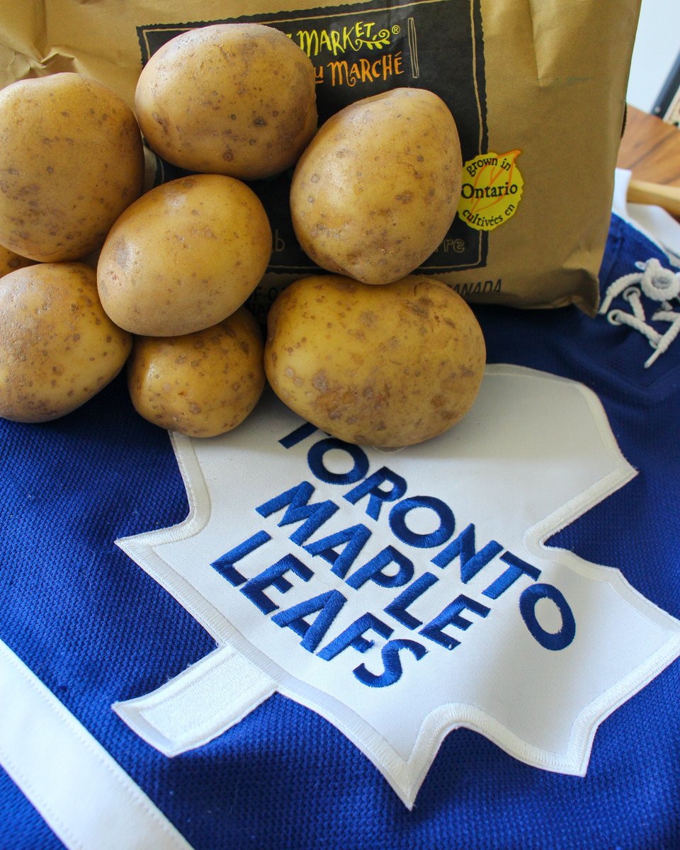 Go Leafs Go! 🥔💙

Cheering on the Toronto Maple Leafs with a bag of Ontario potatoes — two local favourites we’ll always root for. #OntarioPotatoes #LeafsForever