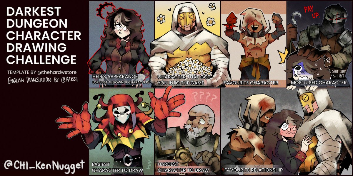 CHI_KenNugget's tweet image. This took me longer than I thought 😭
#DarkestDungeon #DarkestDungeon2