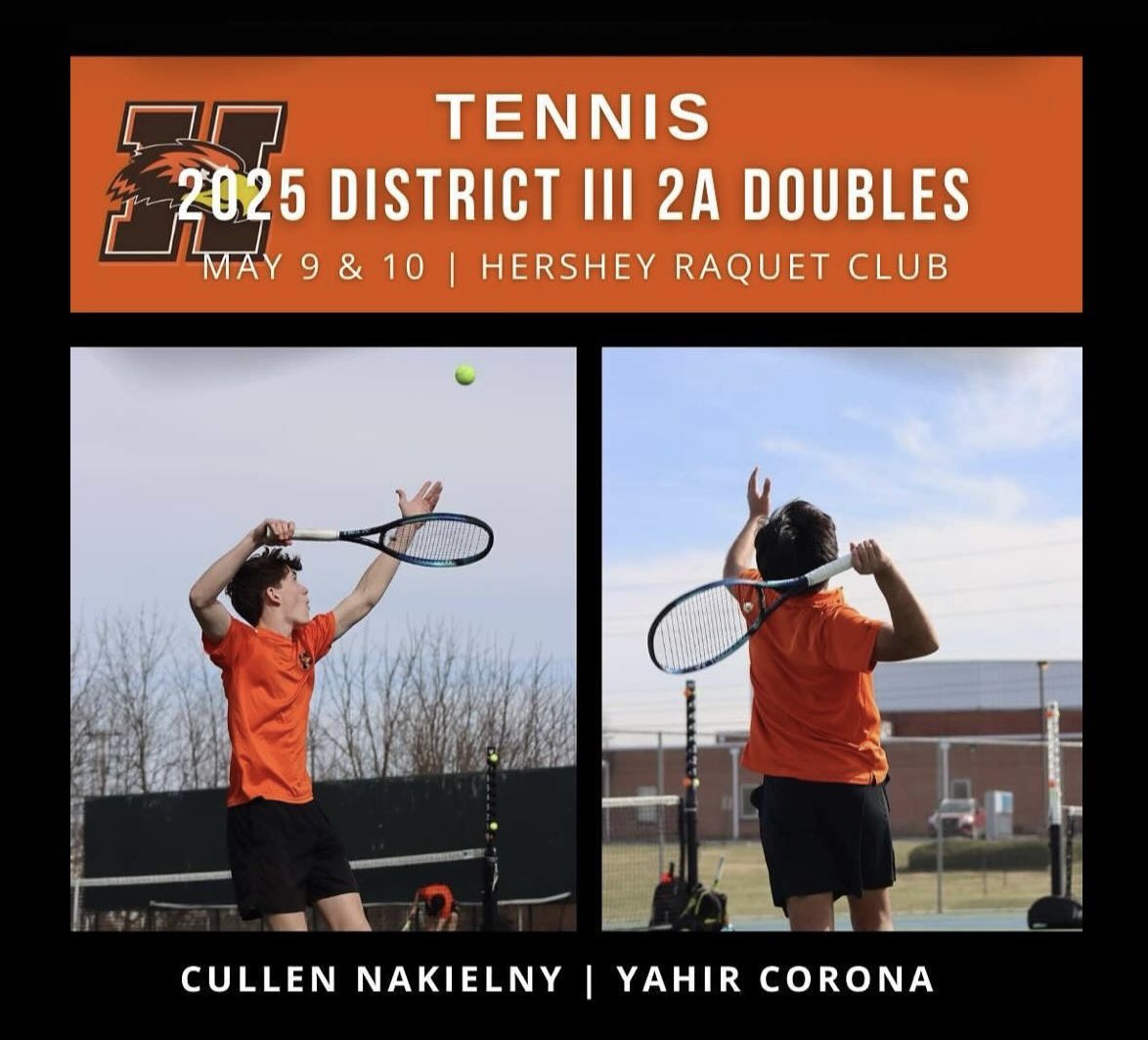 Cullen Nakielny and Yahir Corona, will compete in the PIAA Doubles AA Champions today!!! #hpsdawesome <a href="/HanoverPublic/">HanoverPublic</a> <a href="/HPSDAthletics/">Nighthawk Athletics</a> <a href="/HanoverHS/">Hanover High School</a>