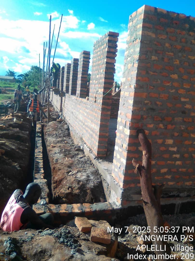 Angweta Primary School Classroom Construction project progress within 5 Weeks. Million Credit to Embassy of Japan in Uganda for their generous support. <a href="/JapanEmb_Uganda/">Embassy of Japan in Uganda 🇯🇵 🇺🇬</a>