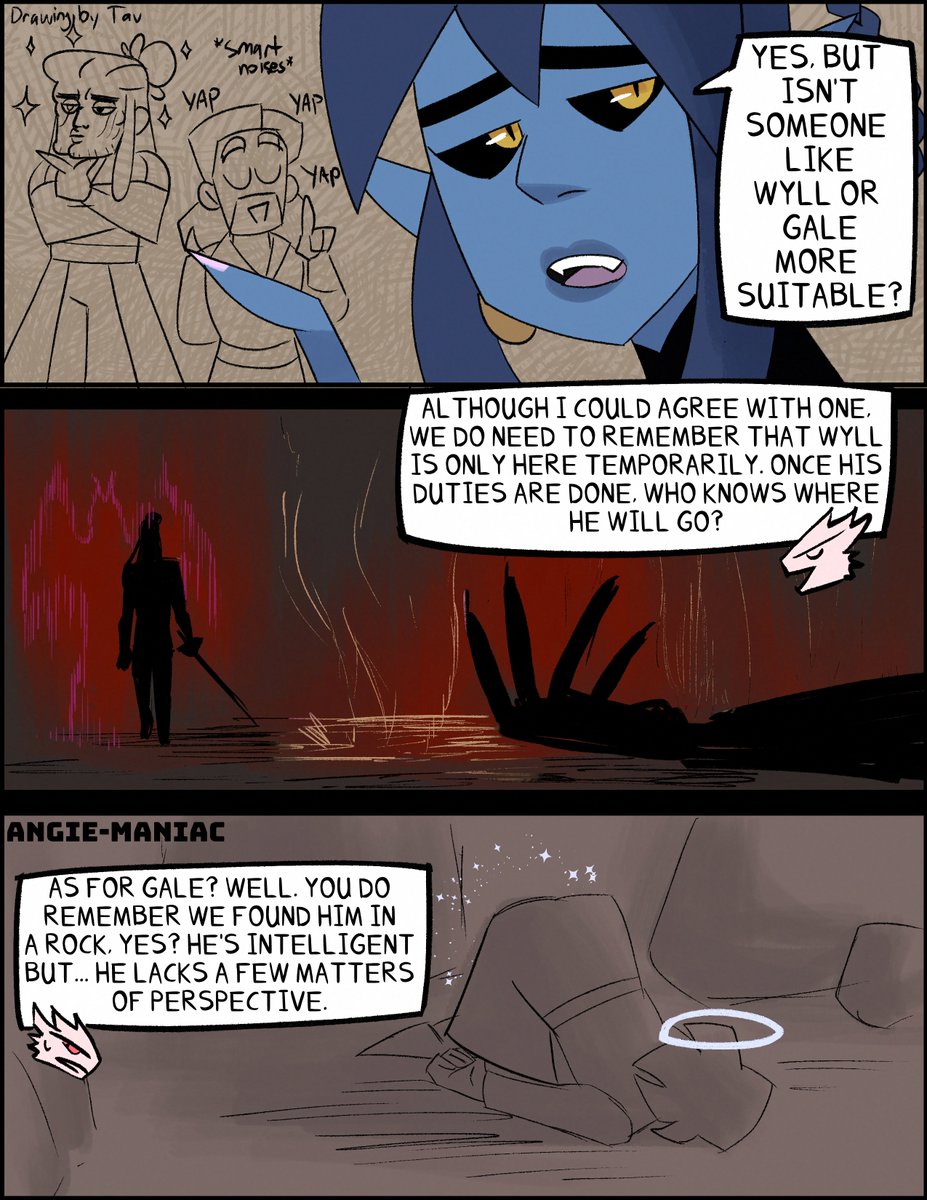 angie_maniac's tweet photo. Durge Companion AU - Chapter 15: Durge Approves
(1/3)
.
#baldurgate3 #durge https://t.co/H63MthwkR8