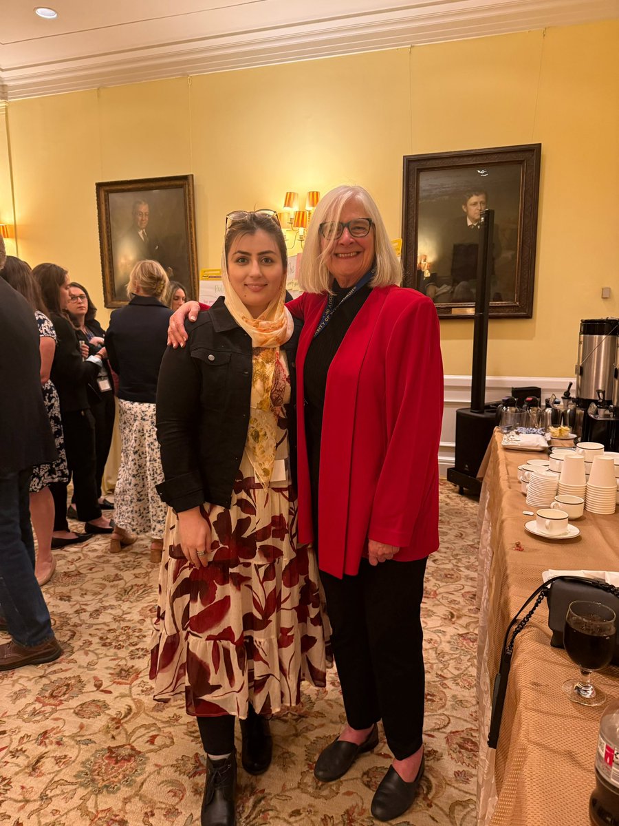 A real joy to reconnect with the lovely Dr. Bobbie, former director of Public Choice Society!