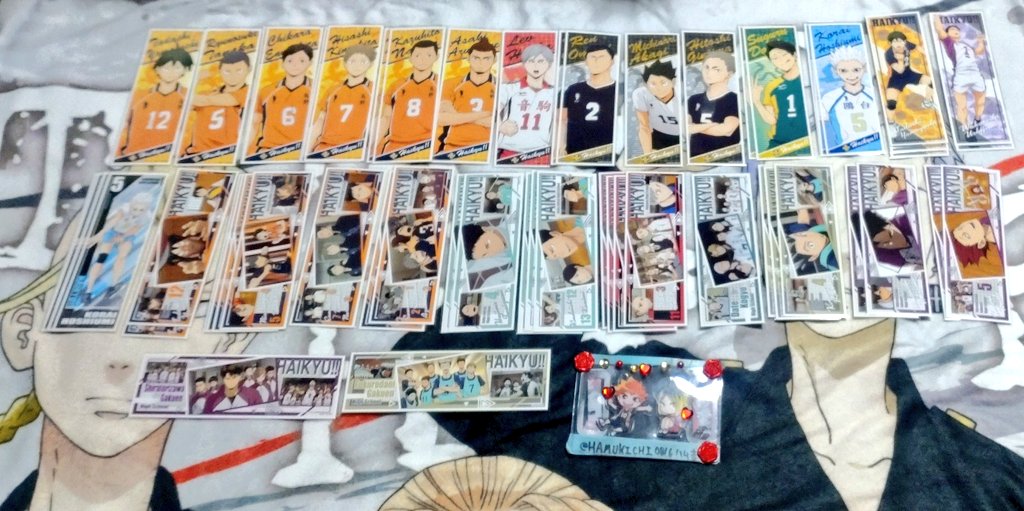 【交換】ハイキュー ロングステッカー

譲→画像1、2、3、4　
求→異種日向、異種孤爪、

画像1、2は孤爪のみ

所持済み、こちらが求めていないものはお断りさせて頂きます。