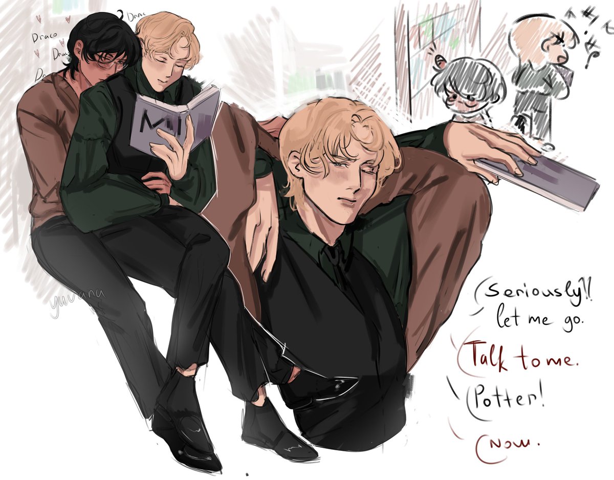 YUVIKO_art's tweet image. #drarry