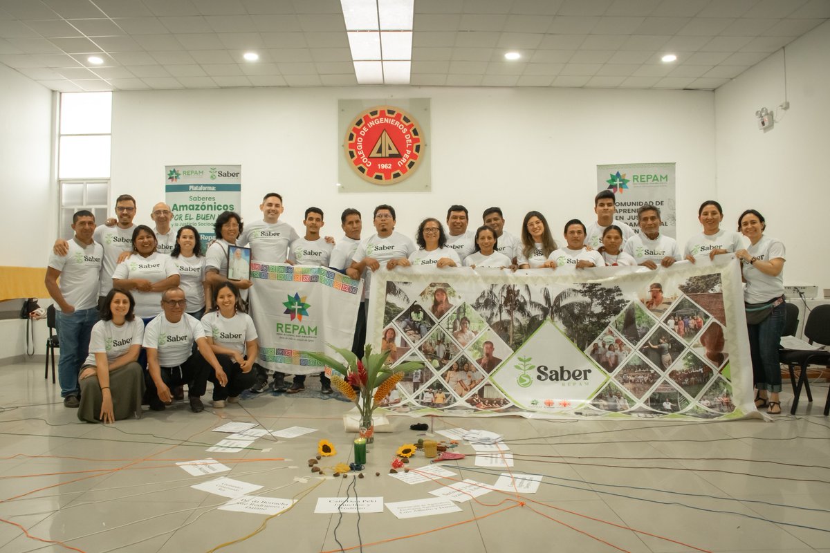 repam_amazonia's tweet image. Del 24 al 26 de abril de 2025 se realizó en Puerto Maldonado (Perú) el IV y último Taller de la Comunidad de Aprendizaje en Justicia #Socioambiental y Buen Vivir de la #REPAM, bajo el lema “Lo que aprendimos y lo que soñamos”.