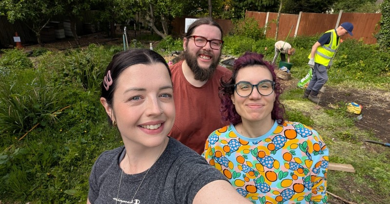 Members of the ebi team stepped away from their desks &amp; got stuck in at a local community garden. From fencing ponds to prepping a new boules area, they spent the day future-proofing a space for all to enjoy. A great day of teamwork &amp; laughter to brighten up the local community.