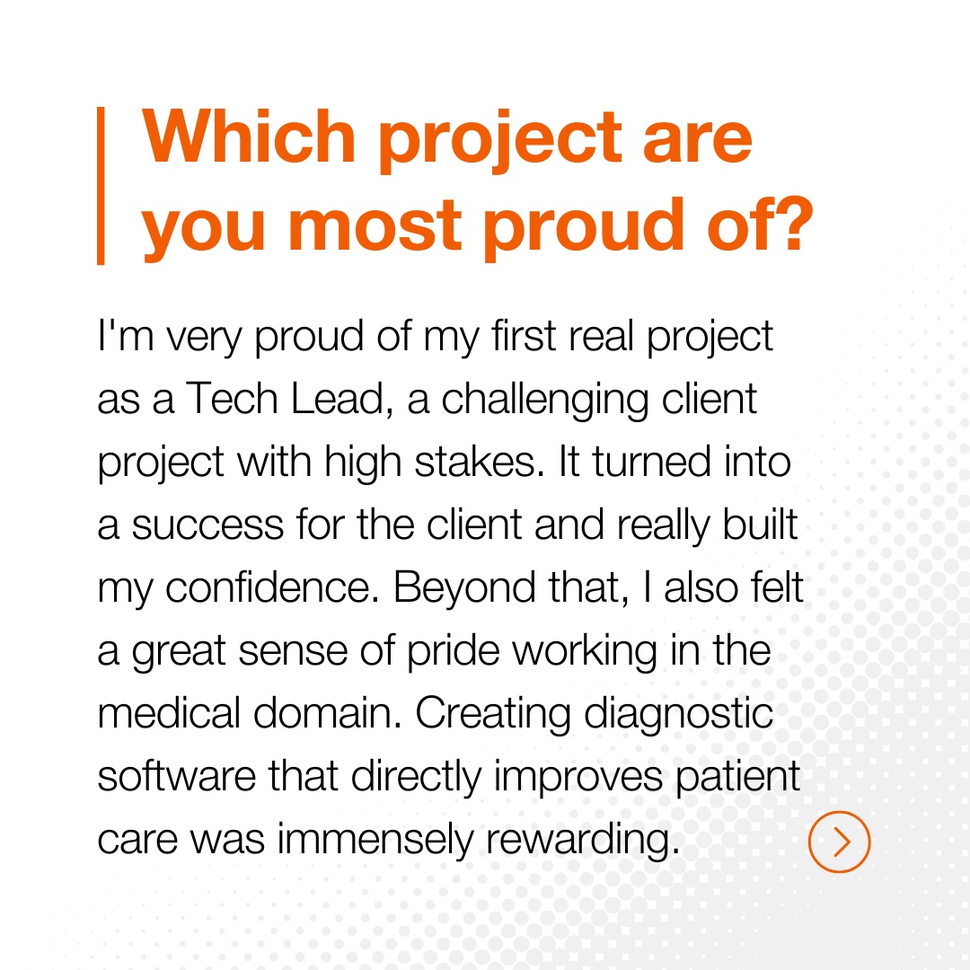 Meet Roy van der Bol, our Tech Lead at Sioux Technologies for 15+ years! 👋 Swipe to hear his insights on our supportive environment, growth opportunities, and impactful work. 
#SiouxTechnologies #TechLead #EmployeeStory