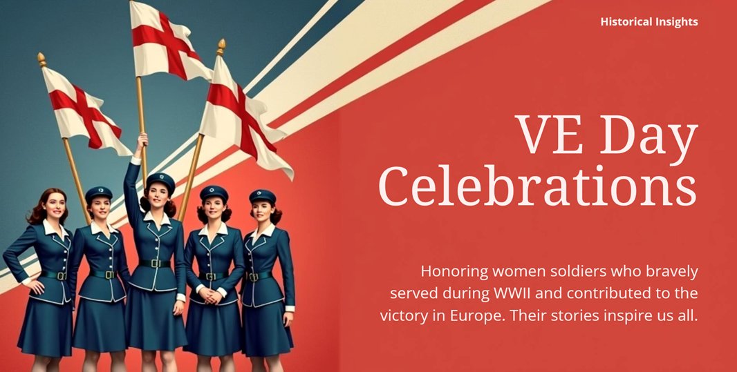 In assembly this week we have been celebrating the role of women during WW2. #VEDay80