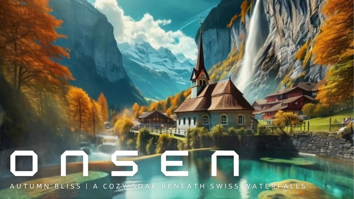 ♨️🎶🎧

---------
Live Now!
---------
🏔 Autumn Bliss | A Cozy Soak Beneath Swiss Waterfalls
youtube.com/live/29OnhWB1G…

Relax and enjoy the hot springs with a view of fall foliage and a waterfall in the Alps 🍁

#RelaxingMusic #sleep
<a href="/YouTube/">YouTube</a>