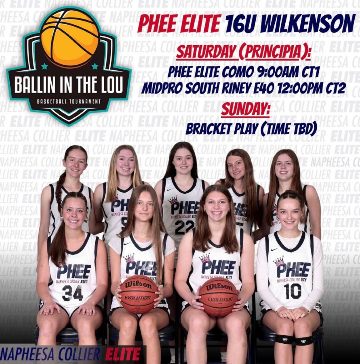 Looking forward to playing with my team this weekend!