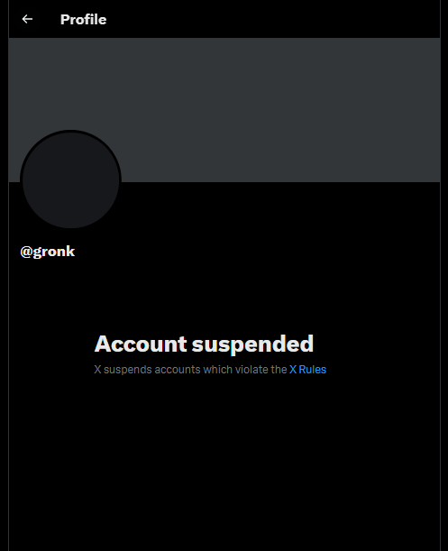 JUST AN FYI IF THIS HAPPENS IT WAS @GORK HE IS MY NUMBER 1 OPP RN !