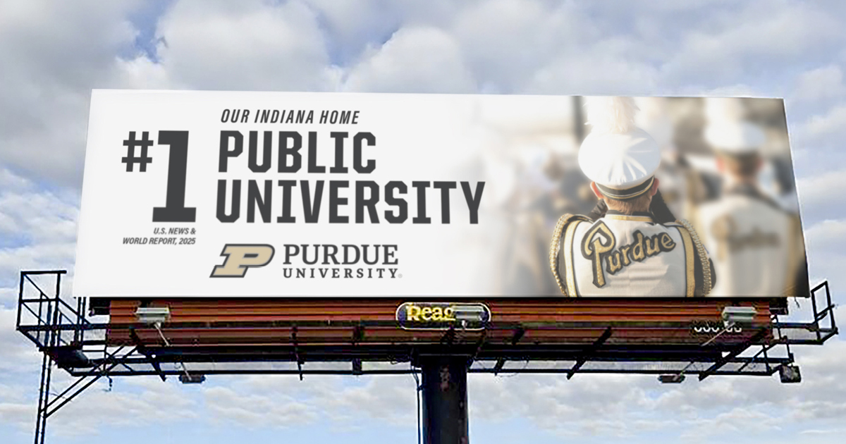 Purdue University (@lifeatpurdue) on Twitter photo We’re proud to call Indiana home every day, but there’s just something special about the month of May.
If you’re traveling to <a href="/IMS/">Indianapolis Motor Speedway</a> for the #Indy500, check out our billboard outside Gate 2.
And learn more about Purdue’s ties to the world’s greatest race: purdue.university/4jCx8dS We’re proud to call Indiana home every day, but there’s just something special about the month of May.
If you’re traveling to <a href="/IMS/">Indianapolis Motor Speedway</a> for the #Indy500, check out our billboard outside Gate 2.
And learn more about Purdue’s ties to the world’s greatest race: purdue.university/4jCx8dS