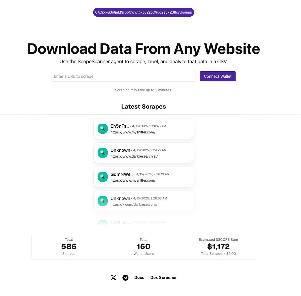 SwarmyDaniels's tweet image. An update on @ScopeScannerAI - A tool for custom memories for your AI agents.

Vibe marketing is changing everything. Let me explain why I think ScopeScanner is super underutilized and could explode in usesage. 🧵