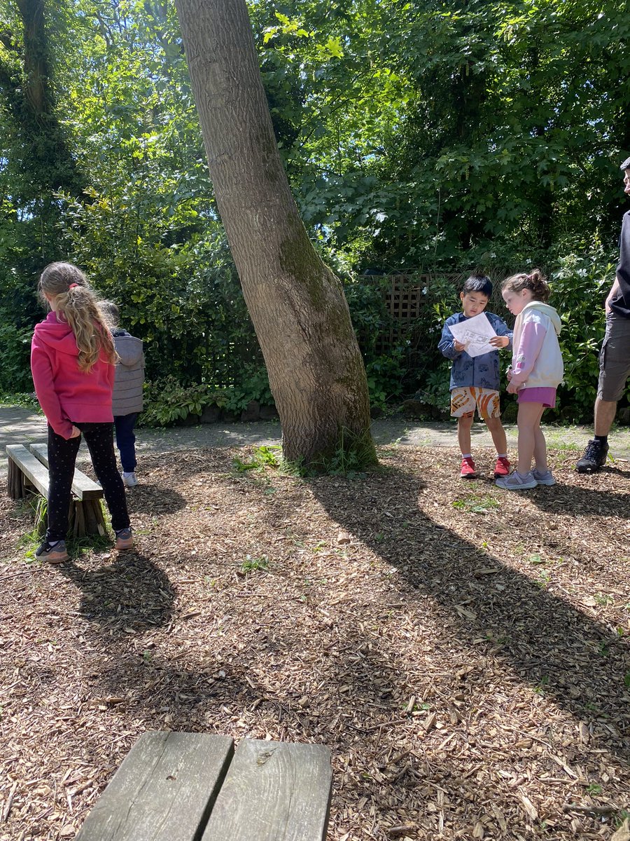 Y2_CTK's tweet photo. A spot of orienteering to work on our map skills. We also saw the Barnstondale owl! ☀️ 🗺️ 🦉 https://t.co/2nwHeGe0tF
