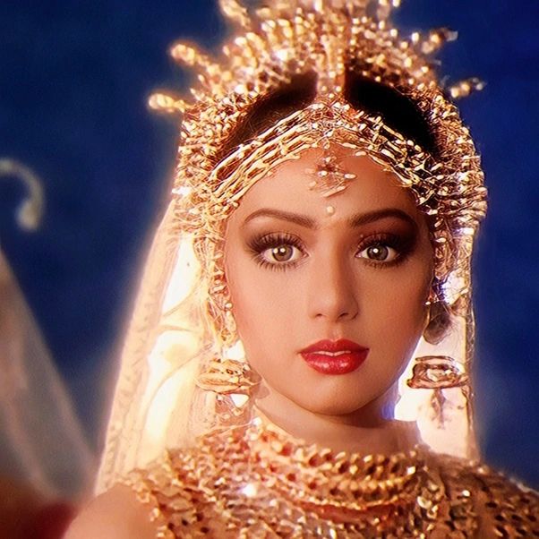 Megastar Sridevi ⭐️ India's Greatest Actress ⭐️ The legend lights up screens again ⭐️ #JagadekaVeeruduAthilokaSundari ⭐️ <a href="/VyjayanthiFilms/">Vyjayanthi Movies</a> ⭐️ #JVASonMay9th