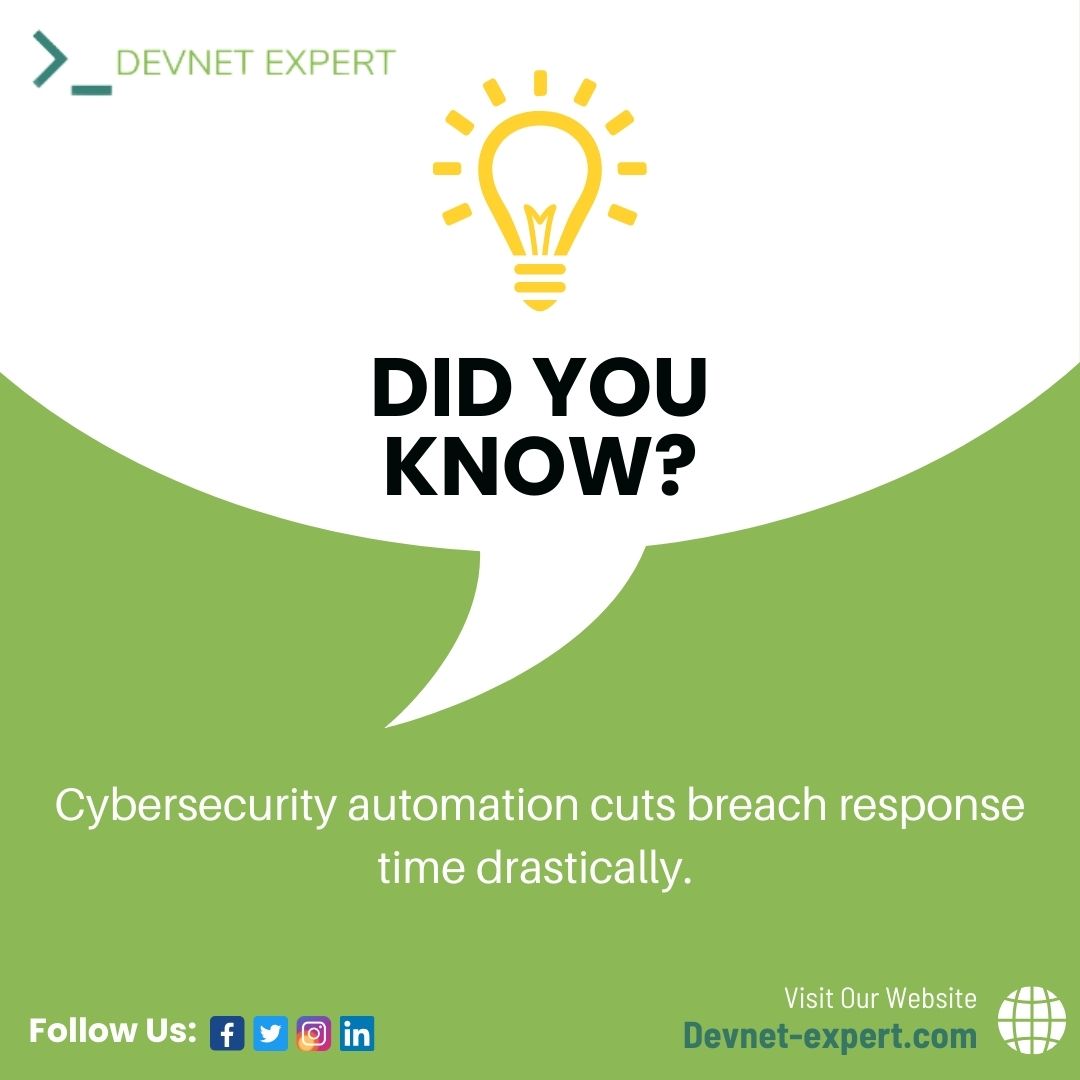 devnetexpert1's tweet image. DEVNET Experts automate cybersecurity, cutting breach response time and strengthening network defense with smart, fast solutions.
𝘃𝗶𝘀𝗶𝘁 𝘂𝘀: lnkd.in/ey847s9n
𝗖𝗼𝗻𝘁𝗮𝗰𝘁 𝘂𝘀: +91-9582-801-239
𝗘𝗺𝗮𝗶𝗹: info@devnetexpert.com
#DevNetExpert #Cybersecurity