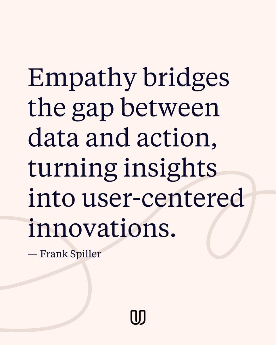 userbrain's tweet image. Data alone isn&apos;t enough—empathy turns insights into real, user-centered innovation.

#UXResearch #EmpathyInDesign #UserDriven