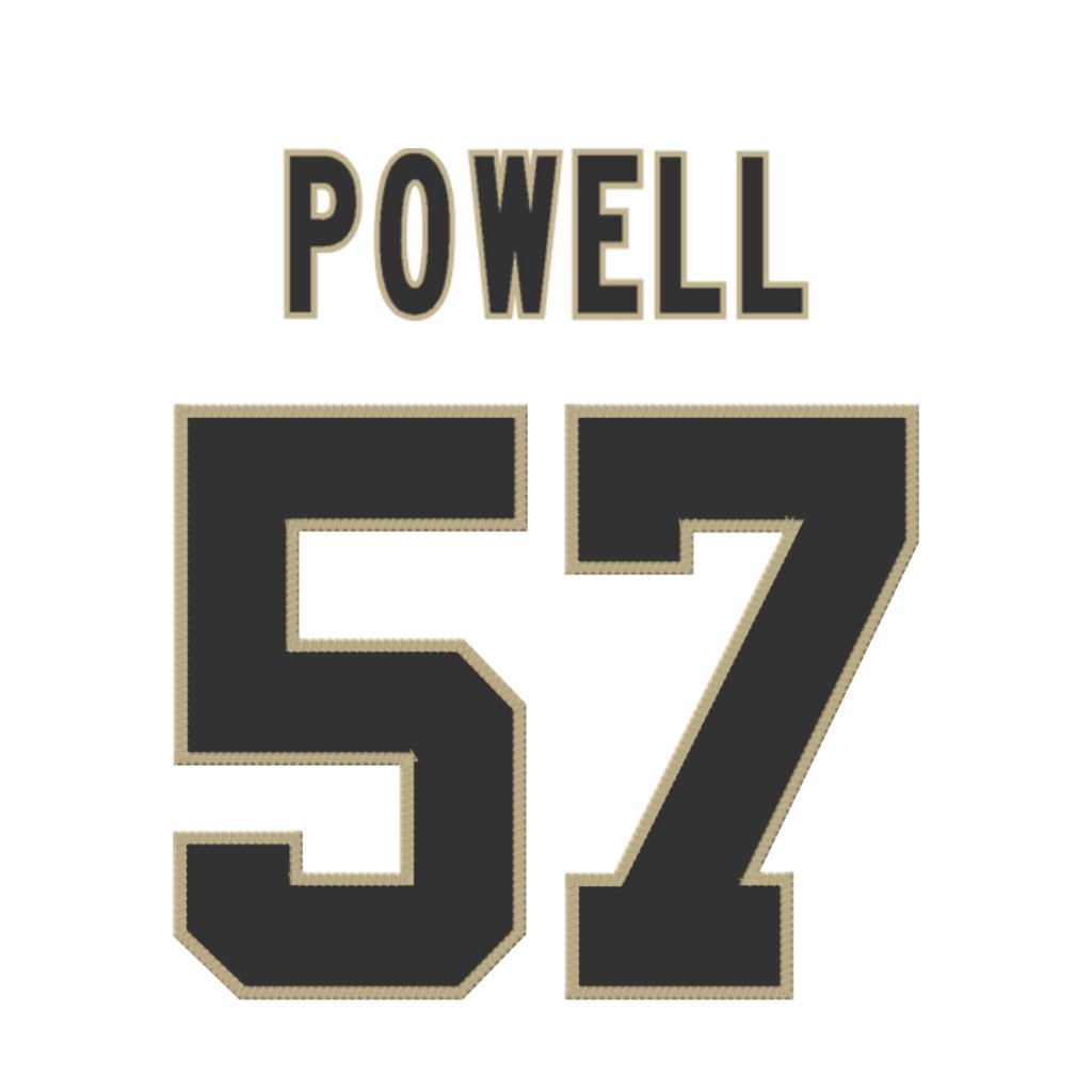 NFL Jersey Numbers (@nfl_jersey_num) on Twitter photo New Orleans Saints LB Tyreem Powell (<a href="/TyreemPowell/">Tyreem Powell ๐ซถ๐พ</a>) is wearing number 57. Last assigned to Ryder Anderson. #Saints New Orleans Saints LB Tyreem Powell (<a href="/TyreemPowell/">Tyreem Powell ๐ซถ๐พ</a>) is wearing number 57. Last assigned to Ryder Anderson. #Saints