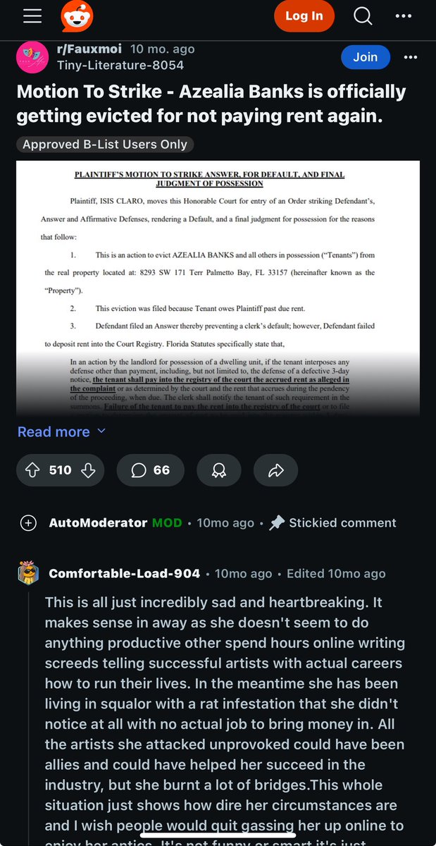 megguang's tweet image. Oh I just knew that last year you had been evicted from the shit hole you staying because you didn’t pay rent to the landlord???? Sorry to hear that. Maybe New York Zoo will accept you warmly. Have you tried to ask them yet?
#AzealiaBanks