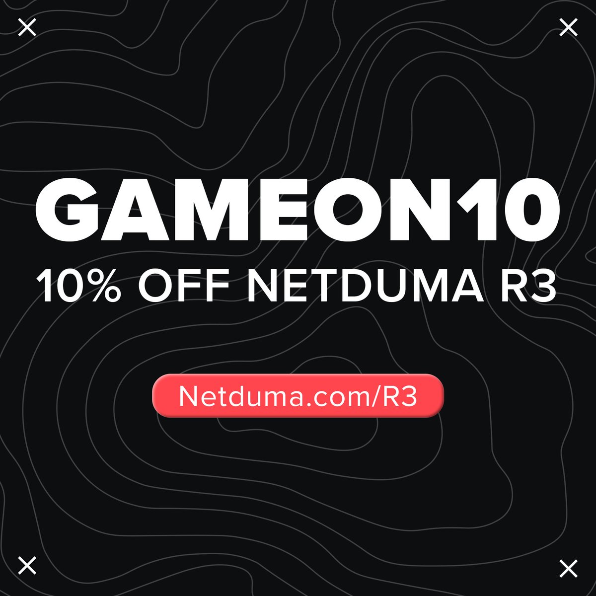 How can Friday get any better?🤔

What about a Netduma R3 discount🤩

Get 10% off with the code "GAMEON10"

netduma.com/r3