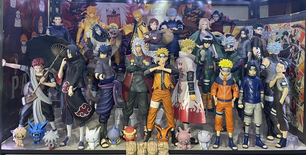 NARUTO 僕のヒーローアカデミア ワンピース フィギュア 9点セット サル。 on X: 
