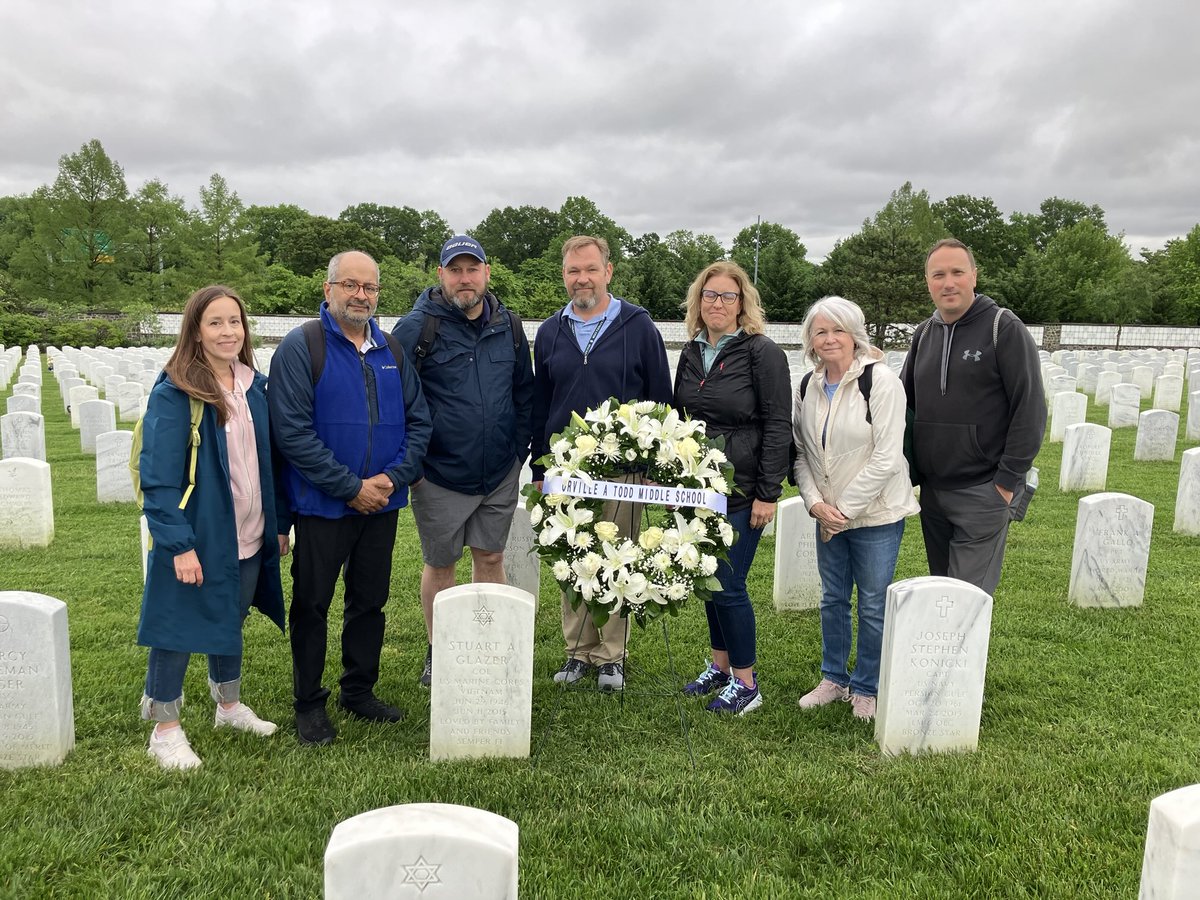 Todd at Arlington National Cemetery
