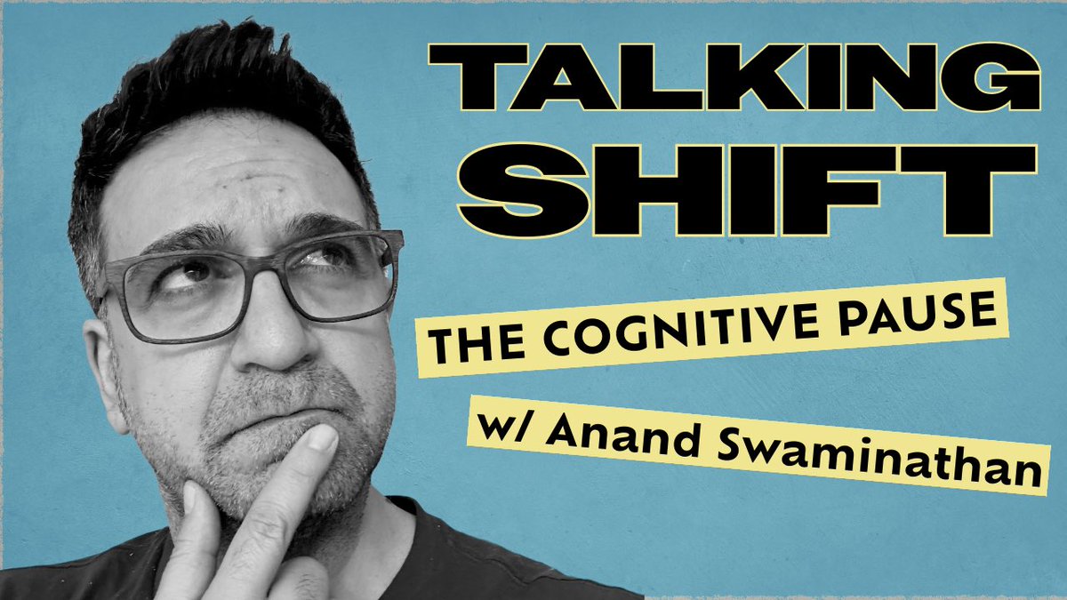 Haney Mallemat (@criticalcarenow) on Twitter photo Talking Shift: The Cognitive Pause
youtu.be/9D813i8FD5Y with <a href="/EMSwami/">Anand Swaminathan MD MPH 🏳️🌈🇺🇦</a> Talking Shift: The Cognitive Pause
youtu.be/9D813i8FD5Y with <a href="/EMSwami/">Anand Swaminathan MD MPH 🏳️🌈🇺🇦</a>