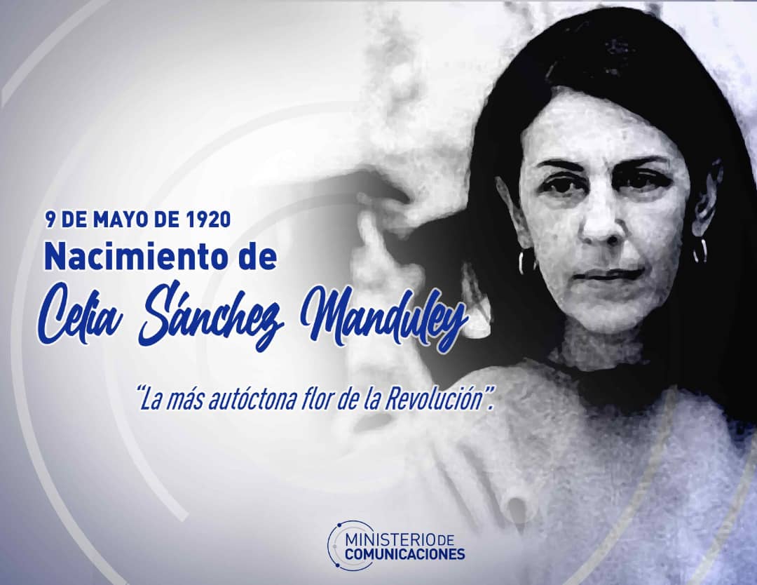 En el natalicio de Celia Sánchez Manduley, honramos a la heroína de noble corazón y espíritu indomable, cuyo legado de amor y valentía sigue inspirando a #Cuba y al mundo. #CeliaVive #MujeresEnRevolución