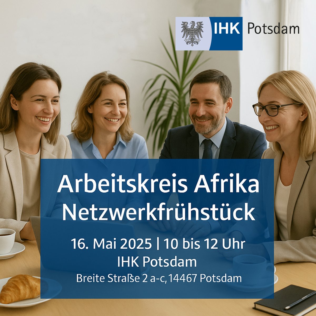 Ihr wollt mit eurem Business in die weite Welt?🌍 🛩️ 📣
Informiert Euch beim Arbeitskreis Afrika der #IHKPotsdam, welche Förderprogrammen es gibt, was der Senior Expert Service ist und über Ghana 🇬🇭 in Westafrika. Kommt vorbei! 
sohub.io/xrjt