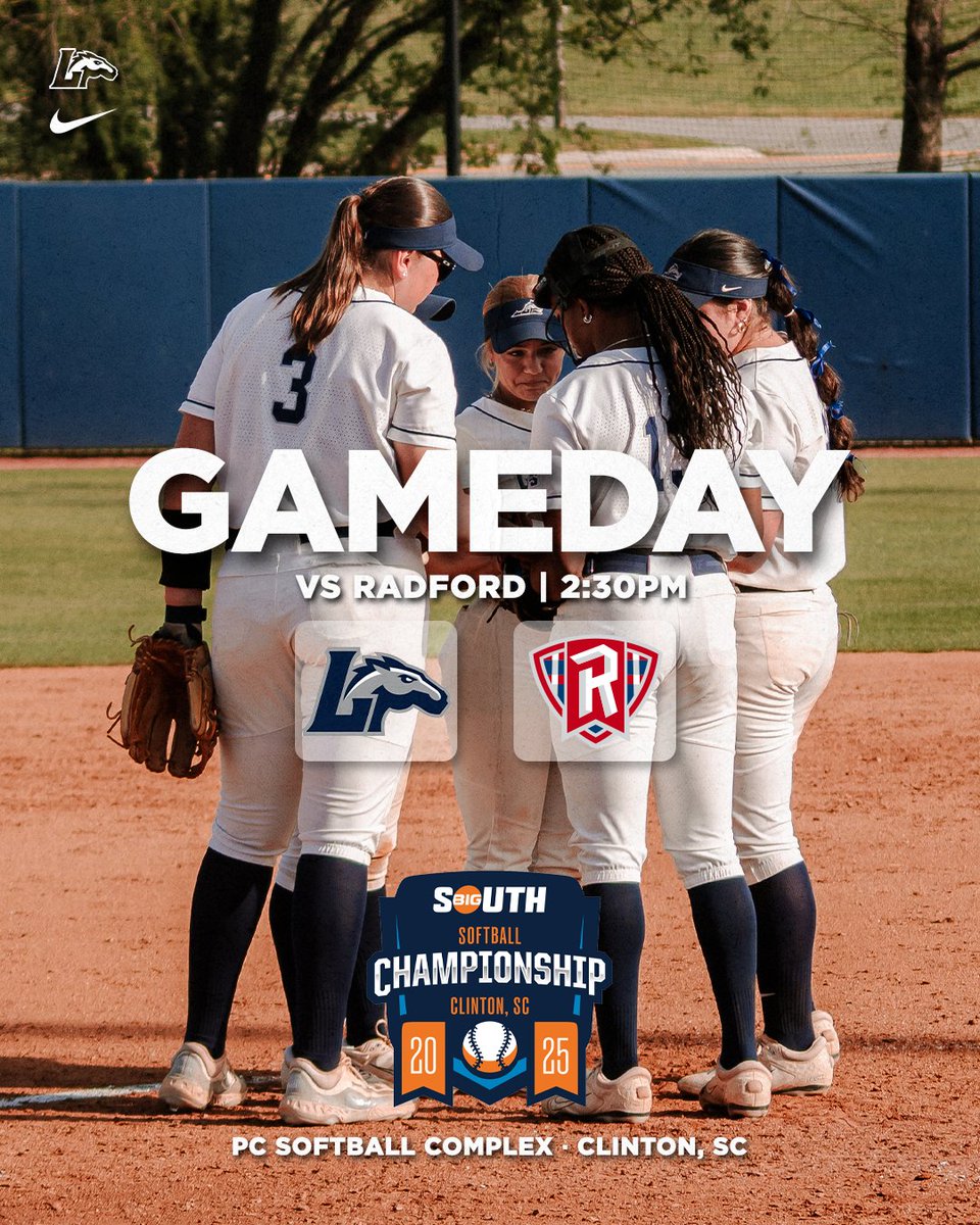 Longwood Softball (@longwoodsb) on Twitter photo 🥎 Commonwealth battle in the tournament! 🥎
🆚 Radford • <a href="/BigSouthSports/">Big South Conference</a> championship elimination game
🏟️ PC Softball Complex • Clinton, S.C.
🕕 2:30 p.m.
📺/📈shorturl.at/cimtZ
#HorsePower | #GoWood | #SaddleUp 🥎 Commonwealth battle in the tournament! 🥎
🆚 Radford • <a href="/BigSouthSports/">Big South Conference</a> championship elimination game
🏟️ PC Softball Complex • Clinton, S.C.
🕕 2:30 p.m.
📺/📈shorturl.at/cimtZ
#HorsePower | #GoWood | #SaddleUp
