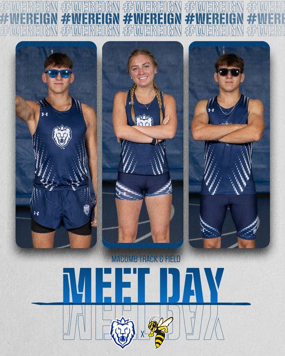 Ｍｅｅｔ　Ｄａｙ 😎

Track &amp; Field heads to Baldwin Wallace University to compete in the Harrison Dillard Twilight Meet! 

🚐 141 E Bagley Rd, Berea, OH
🕓 4 PM
📊 wingman.trackscoreboard.com/meets/202517/e…

#WeReign #NJCAATF