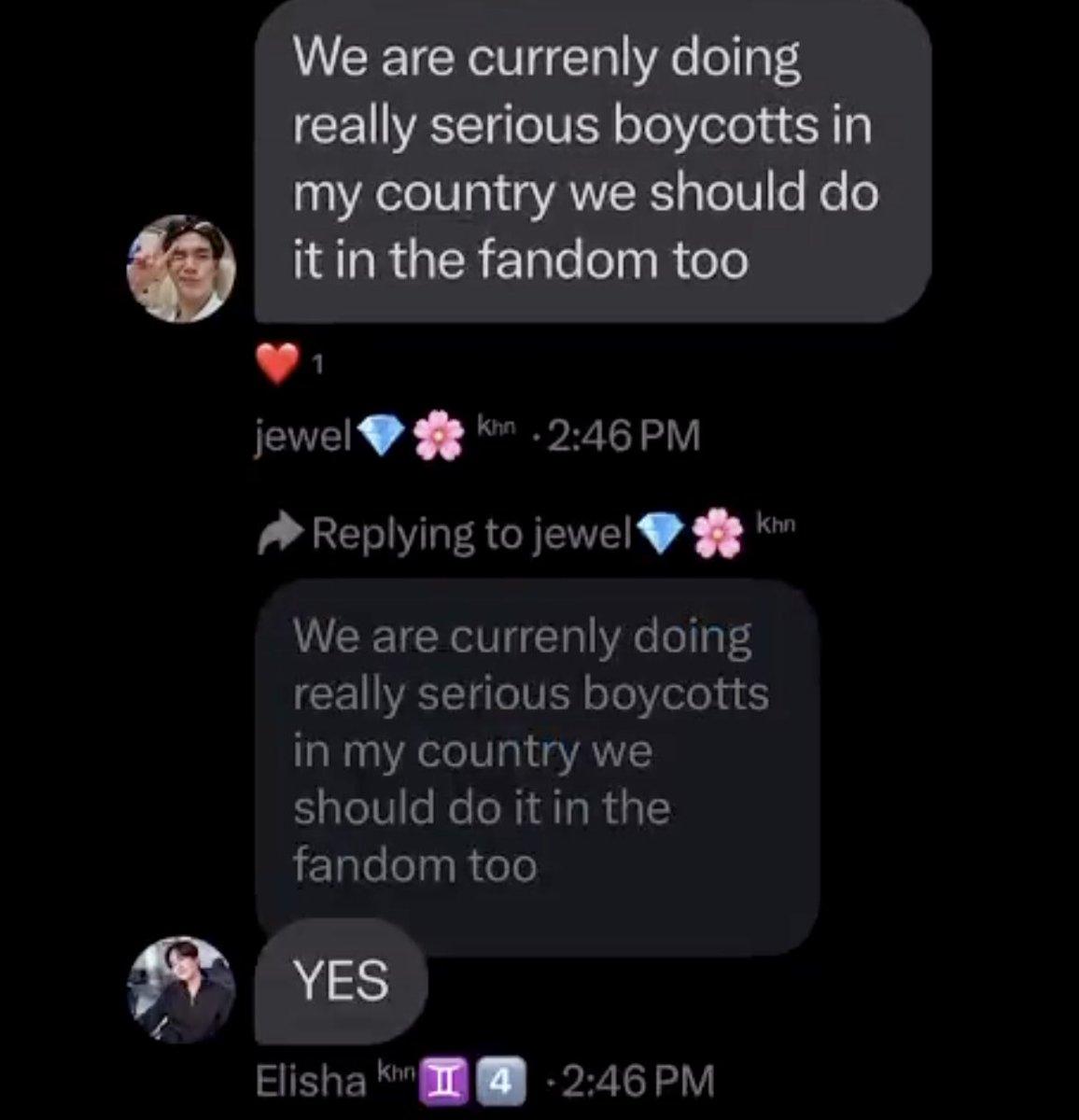 ddillkin's tweet photo. Since CPF decided to get funny, here is them talking shit and planning this attack on Fourth Official since early April
@ghoshipew has 0 follower and 1 tweet when they started their post against FO but big khunnoos accounts came down to spread it
#GeminiFourth
#เจมีไนน์โฟร์ท https://t.co/0gsWkAEscD