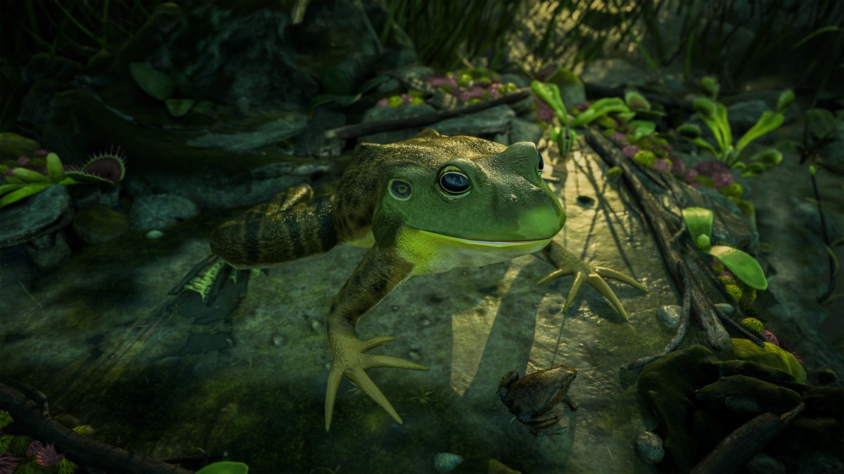 I think she's excited for breakfast