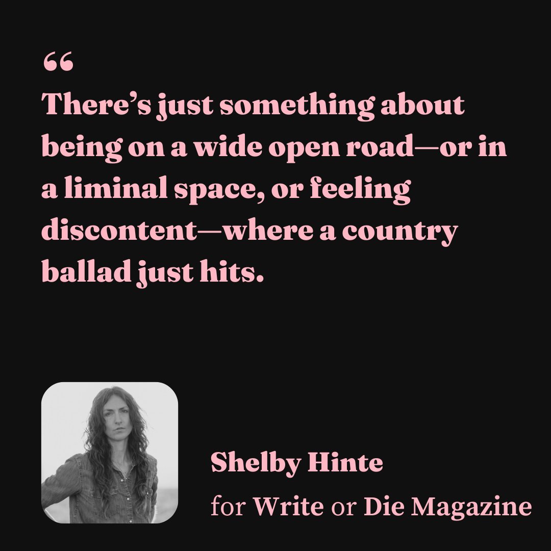 Shelby Hinte (@shelbyhinte) on Twitter photo For those of you who have been asking, I made a playlist for HOWLING WOMEN to kick off launch party weekend. And I had one of my favorite convos of all time w/ Kailey <a href="/WriteorDieMag/">Write or Die Magazine</a> about country music and writing what scares you š¤š
šs in bio For those of you who have been asking, I made a playlist for HOWLING WOMEN to kick off launch party weekend. And I had one of my favorite convos of all time w/ Kailey <a href="/WriteorDieMag/">Write or Die Magazine</a> about country music and writing what scares you š¤š
šs in bio