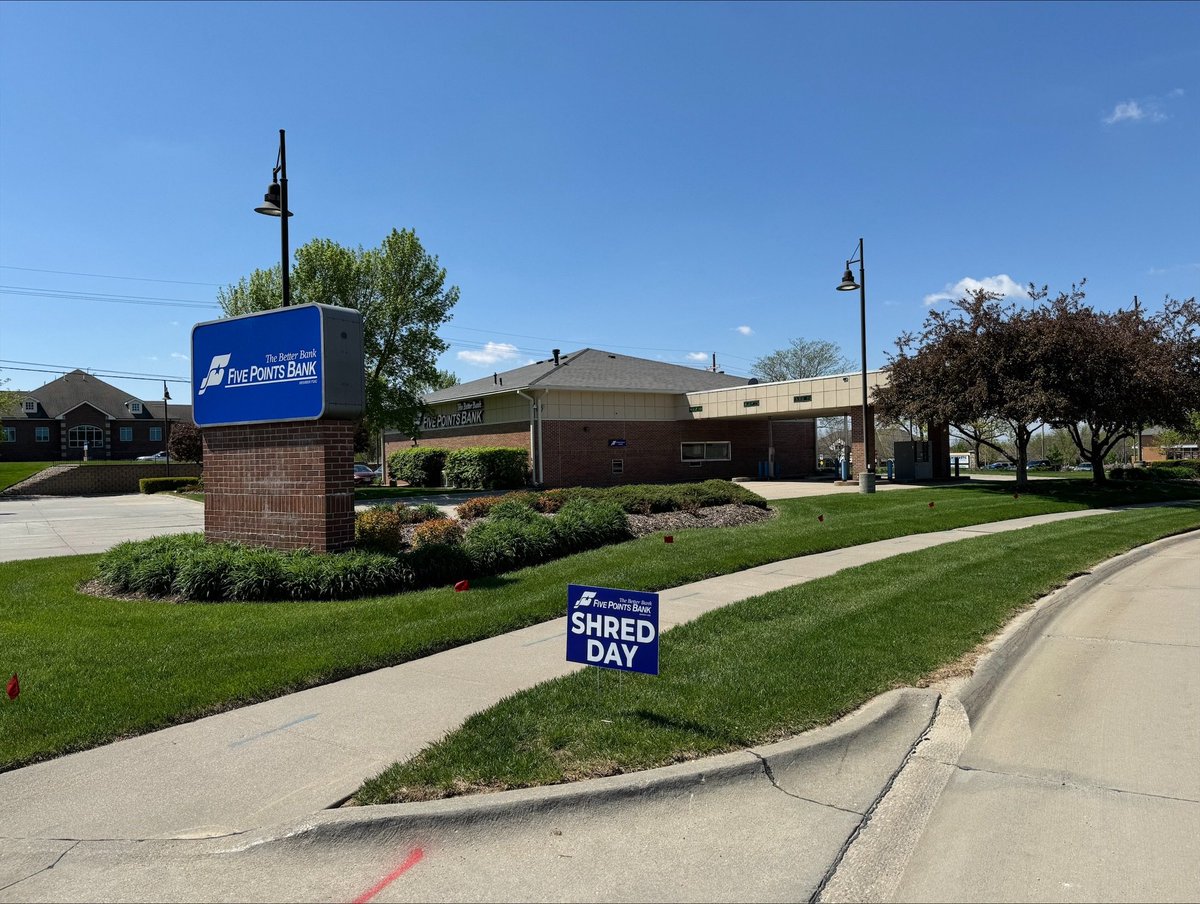 Thank you to everyone who stopped by our Omaha Shred Day events!

We’re proud to support safe, secure document disposal for our community. 💙