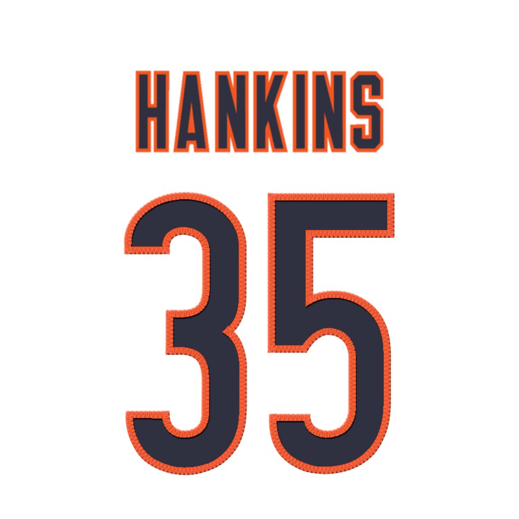 NFL Jersey Numbers (@nfl_jersey_num) on Twitter photo Chicago Bears RB Deion Hankins (<a href="/DeionHankins/">Deion hankins</a>) is wearing number 35. Currently shared with Major Burns. #DaBears Chicago Bears RB Deion Hankins (<a href="/DeionHankins/">Deion hankins</a>) is wearing number 35. Currently shared with Major Burns. #DaBears