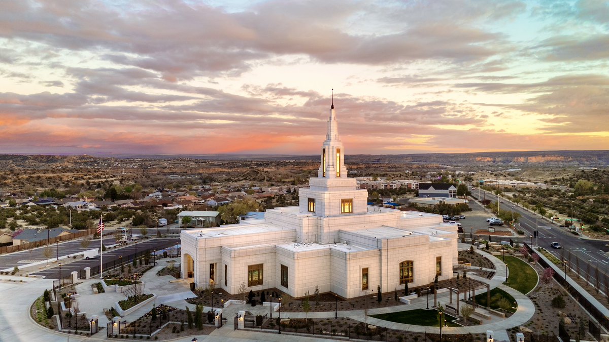In the event you’re tired of hearing about Ye &amp; Epstein 😂….thought I’d share a recent drone snap of our Temple coming in Farmington, NM. There are many unique things about this particular Temple. It’s going to be absolutely amazing. 

The open house will be July 14th-17th. Hope