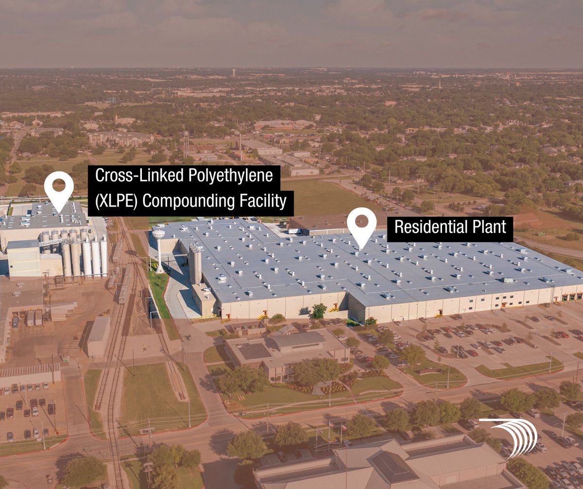 What’s new with Encore Wire? Let’s take a look! 

• New Residential Plant in 2024 
• Aluminum Plant expansion in 2024 
• Cross-Linked Polyethylene (XLPE) Compounding Facility in 2023 

#encorewire #prysmian #verticalintegration #manufacturingcampus