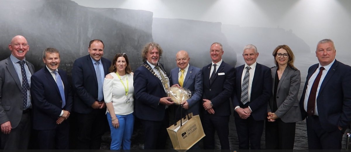 Clare County Council (@clarecoco) on Twitter photo Clare County Council and Ennis 2040 were delighted to welcome His Excellency Mr. Stanislav Vidovič, Slovenian Ambassador to Ireland to Áras Contae an Chláir today
<a href="/SLOinIreland/">Slovenia in Ireland</a> <a href="/Ennis2040/">Ennis 2040</a> Clare County Council and Ennis 2040 were delighted to welcome His Excellency Mr. Stanislav Vidovič, Slovenian Ambassador to Ireland to Áras Contae an Chláir today
<a href="/SLOinIreland/">Slovenia in Ireland</a> <a href="/Ennis2040/">Ennis 2040</a>