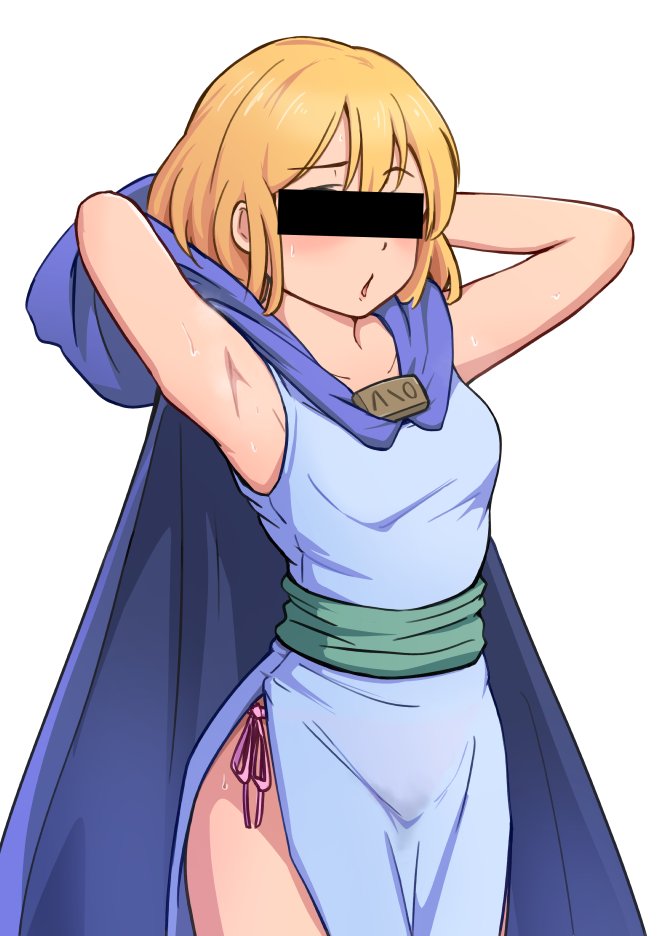 ルル・キャンベル
あーいけません、目に黒い線はエッチすぎます 