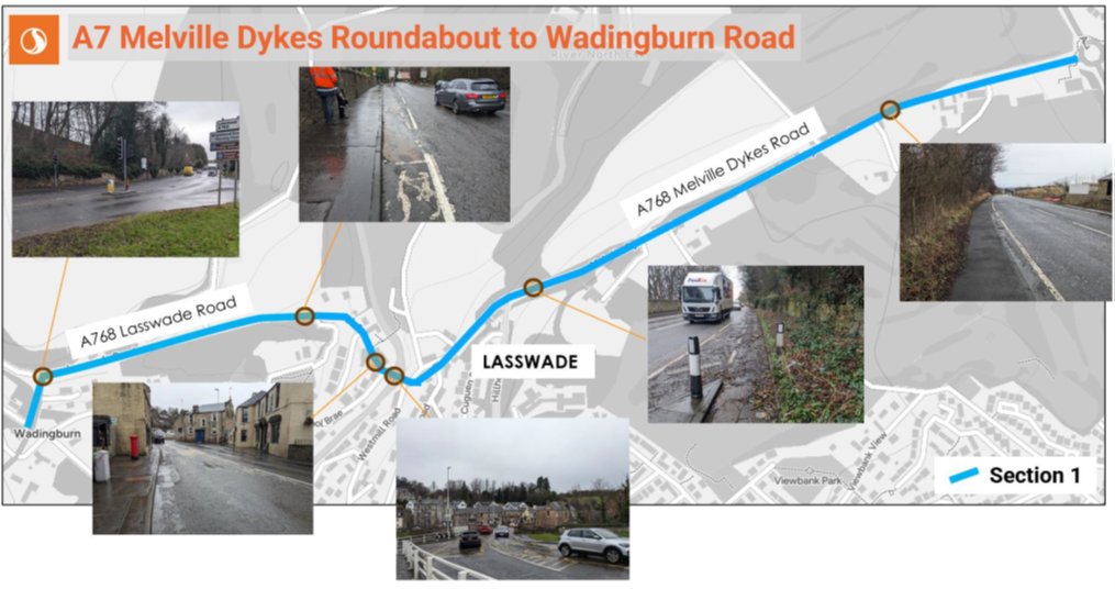 midgov's tweet photo. ๐ถโโ๏ธ๐ดโโ๏ธWe want views on improving the #A7 to #Loanhead via #Lasswade for people walking & wheeling.
Section 1: A7 Melville Dykes Rd-Wadingburn Rd
๐ Join us:
๐14 May, 2:30โ6:30pm, Elm Row/Westmill Rd
๐22 May, 4โ6:30pm, Lasswade Library
#ActiveTravel #Midlothian #CyclingScotland https://t.co/qRjQQqy7Yl